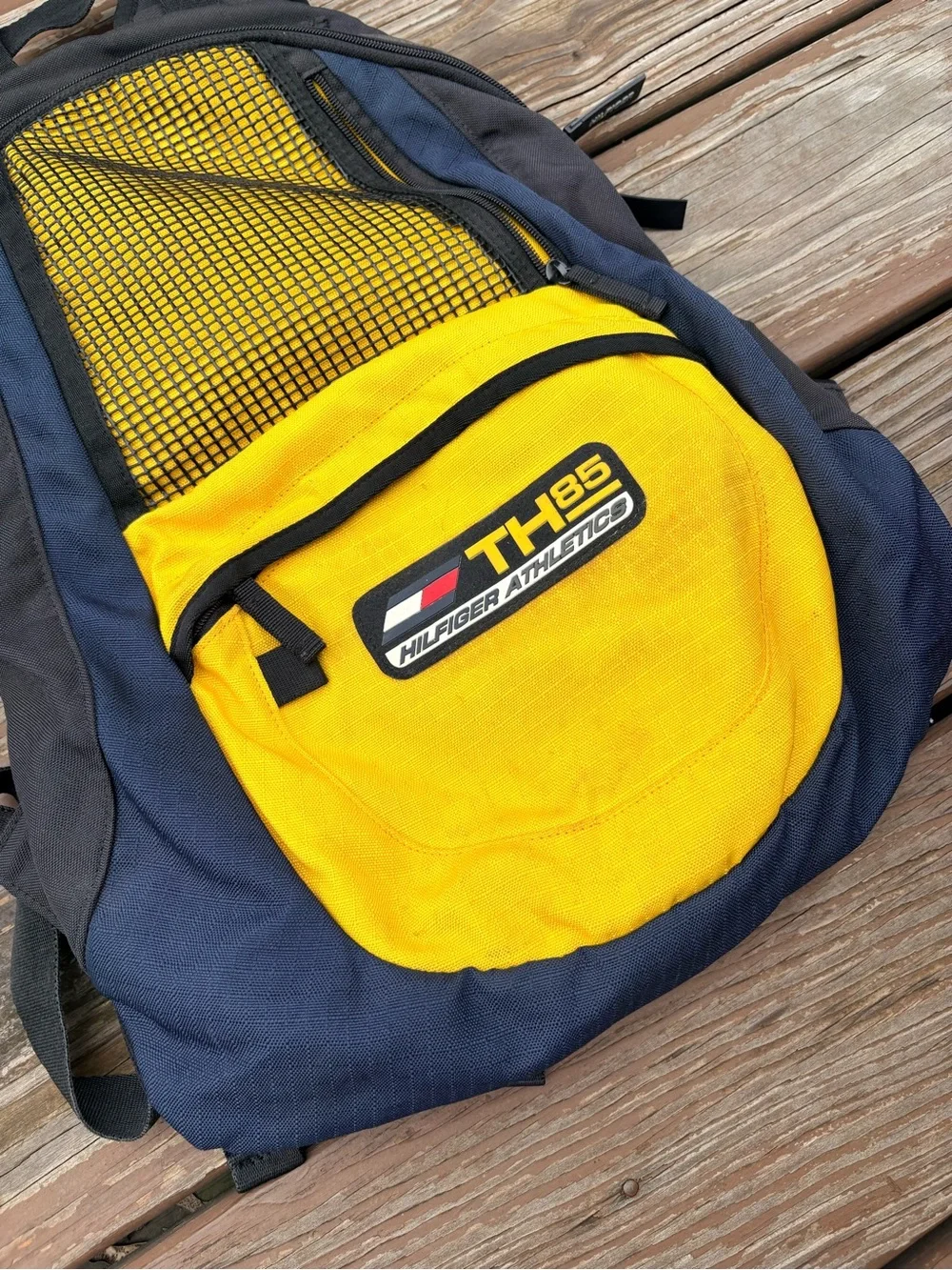 Vintage Tommy Hilfiger Athletics Sports Backpack